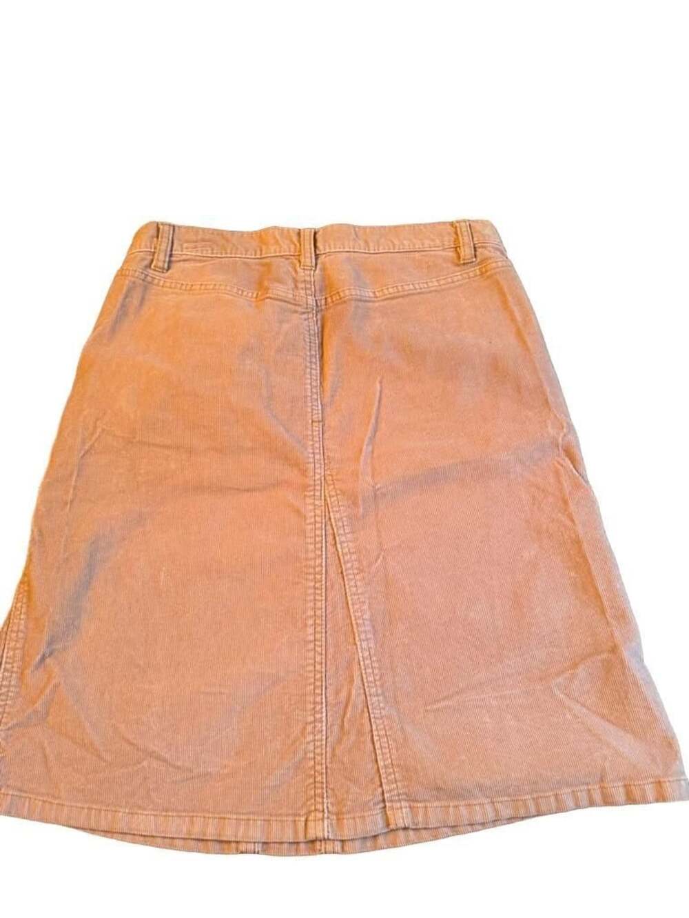 Y2K Gap Jeans Corduroy Skirt Size 8 Tan h1454 - Picture 3 of 4